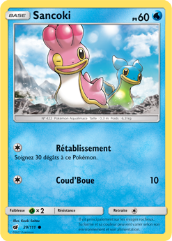 Carte Pokémon Sancoki 29/111 de la série Invasion Carmin en vente au meilleur prix