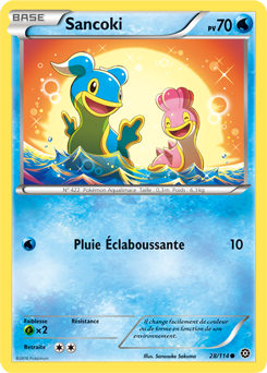 Carte Pokémon Sancoki 28/114 de la série Offensive Vapeur en vente au meilleur prix