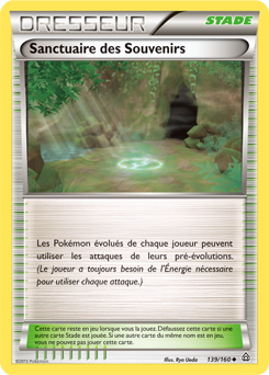 Carte Pokémon Sanctuaire des Souvenirs 139/160 de la série Primo Choc en vente au meilleur prix