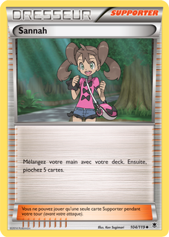 Carte Pokémon Sannah 104/119 de la série Vigueur Spectrale en vente au meilleur prix