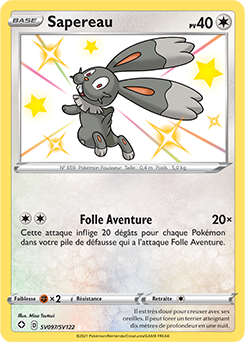 Carte Pokémon Sapereau SV097/SV122 de la série Destinées Radieuses en vente au meilleur prix