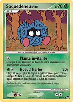 Carte Pokémon Commune Saquedeneu 87/106 de la série Duels au Sommet