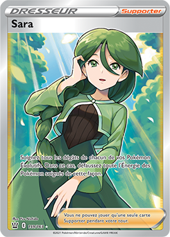 Carte Pokémon Sara 159/163 de la série Styles de Combat en vente au meilleur prix