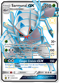 Carte Pokémon Sarmuraï GX SV48/SV94 de la série Destinées Occultes en vente au meilleur prix