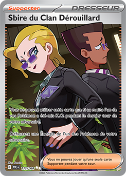 Carte Pokémon Sbire du Clan Dérouillard 112/84 de la série Nuit Noire en vente au meilleur prix