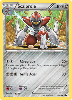 Carte Pokémon Scalproie 79/108 de la série Explorateurs Obscurs en vente au meilleur prix