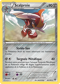 Carte Pokémon Scalproie 82/146 de la série X&Y en vente au meilleur prix