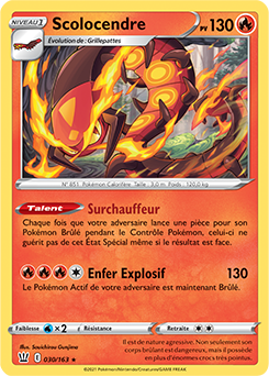 Carte Pokémon FR Démolosse RARE 096//163 EB05 Styles De Combat