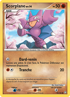 Carte Pokémon Scorplane 95/146 de la série Eveil des Légendes en vente au meilleur prix