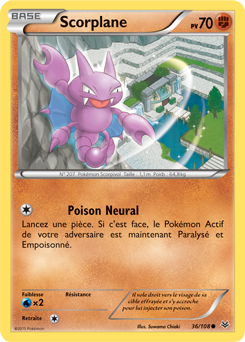 Carte Pokémon Scorplane 36/108 de la série Ciel Rugissant en vente au meilleur prix