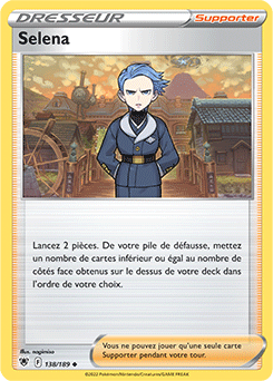 Carte Pokémon Selena 138/189 de la série Astres Radieux en vente au meilleur prix