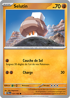 Carte Pokémon Selutin 121/193 de la série Évolutions à Paldea en vente au meilleur prix