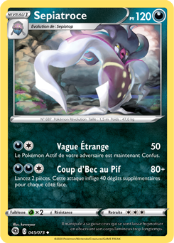 Carte Pokémon Sepiatroce 045/073 de la série La Voie du Maître en vente au meilleur prix