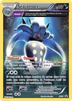 Carte Pokémon Sepiatroce XY58 de la série Promos XY en vente au meilleur prix