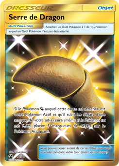 Carte Pokémon Objet Gold SL Serre de Dragon 75/70 de la série Majesté des Dragons