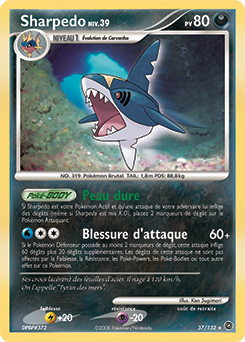 Carte Pokémon Sharpedo 37/132 de la série Merveilles Secrètes en vente au meilleur prix