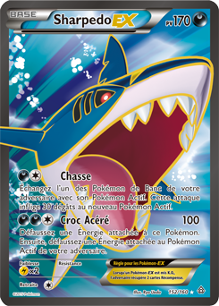 Carte Pokémon Sharpedo EX 152/160 de la série Primo Choc en vente au meilleur prix
