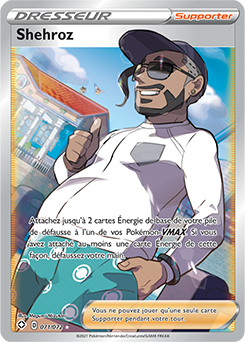 Carte Pokémon Shehroz 071/072 de la série Destinées Radieuses en vente au meilleur prix
