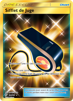 Carte Pokémon Sifflet de Juge 194/181 de la série Duo de Choc en vente au meilleur prix