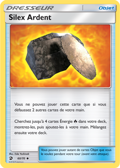 Carte Pokémon Peu commune Silex Ardent 60/70 de la série Majesté des Dragons