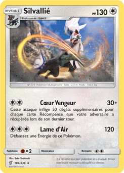 Carte Pokémon Silvallié 184/236 de la série Harmonie des Esprits en vente au meilleur prix