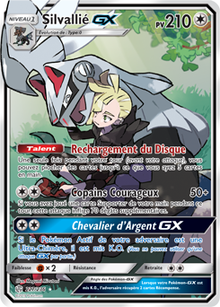 Carte Pokémon Silvallié GX 227/236 de la série Éclipse Cosmique en vente au meilleur prix