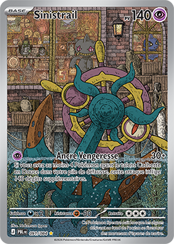 Carte Pokémon Sinistrail 91/84 de la série Nuit Noire en vente au meilleur prix