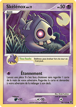 Carte Pokémon Skélénox 86/132 de la série Merveilles Secrètes en vente au meilleur prix