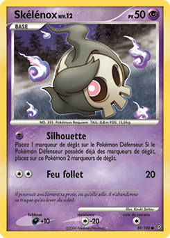 Carte Pokémon Skélénox 59/100 de la série Tempête en vente au meilleur prix