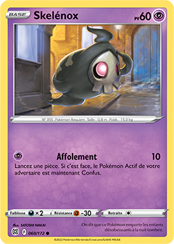 Carte Pokémon Skelénox 060/172 de la série Stars Étincelantes en vente au meilleur prix