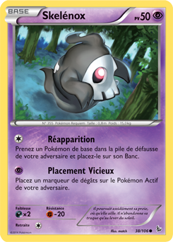 Carte Pokémon Skelénox 38/106 de la série Étincelle en vente au meilleur prix