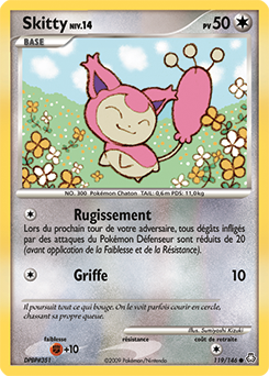 Carte Pokémon Skitty 119/146 de la série Eveil des Légendes en vente au meilleur prix