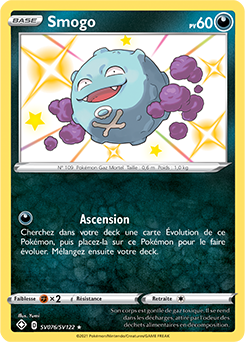 Carte Pokémon Smogo SV076/SV122 de la série Destinées Radieuses en vente au meilleur prix