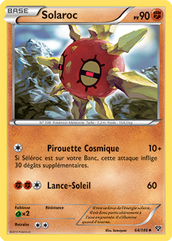 Carte Pokémon Solaroc 64/146 de la série X&Y en vente au meilleur prix