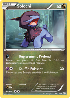 Carte Pokémon Solochi 93/124 de la série Dragons Éxaltés en vente au meilleur prix