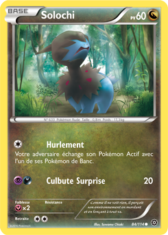 Carte Pokémon Solochi 84/114 de la série Offensive Vapeur en vente au meilleur prix