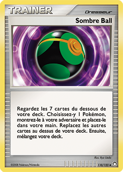 Carte Pokémon Sombre Ball 110/123 de la série Trésors Mystérieux en vente au meilleur prix