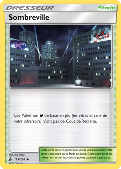 Carte Pokémon Sombreville 193/236 de la série Harmonie des Esprits en vente au meilleur prix