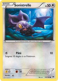 Carte Pokémon Sonistrelle 131/162 de la série Impulsion Turbo en vente au meilleur prix