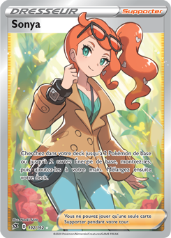 Carte Pokémon Sonya 192/192 de la série Clash des Rebelles en vente au meilleur prix