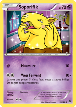 Carte Pokémon Commune Soporifik 50/122 de la série Rupture Turbo