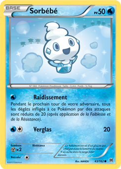 Carte Pokémon Sorbébé 43/162 de la série Impulsion Turbo en vente au meilleur prix