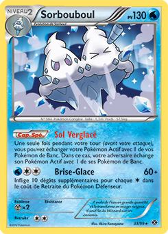 Carte Pokémon Sorbouboul 33/99 de la série Destinées Futures en vente au meilleur prix