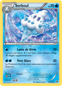 Carte Pokémon Sorboul 44/162 de la série Impulsion Turbo en vente au meilleur prix