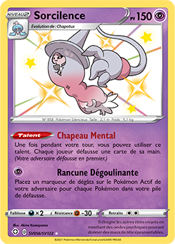 Carte Pokémon Sorcilence SV056/SV122 de la série Destinées Radieuses en vente au meilleur prix