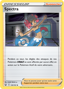 Carte Pokémon Spectra 130/163 de la série Styles de Combat en vente au meilleur prix