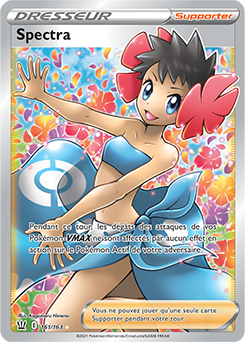 Carte Pokémon Spectra 161/163 de la série Styles de Combat en vente au meilleur prix