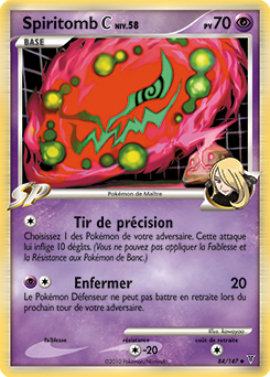 Carte Pokémon Spiritomb 84/147 de la série Vainqueurs Suprêmes en vente au meilleur prix