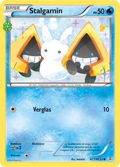 Carte Pokémon Commune Stalgamin RC7/RC32 de la série Générations