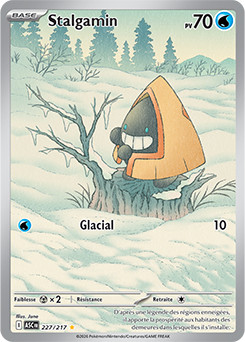 Carte Pokémon Stalgamin 227/217 de la série Héros Transcendants en vente au meilleur prix